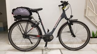 Bicicleta Eléctrica Gris