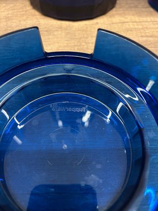 Set Brocca e Bicchieri Tupperware Blu