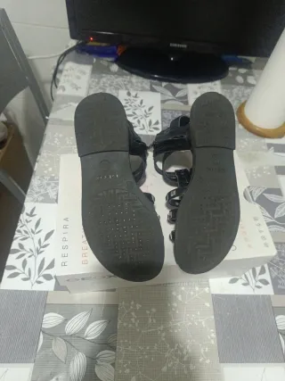 Sandalias Geox niña negras talla 31