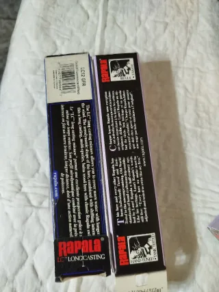 2 señuelos Rapala LC y Husky Jerk
