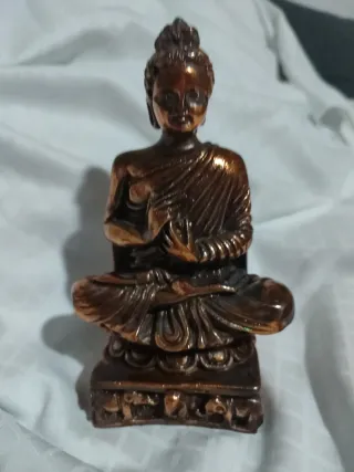 Figura Buda Abhaya Mudra Bronce