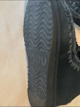 Botas Mou Negras con Lentejuelas