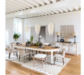 Mesa Comedor Provence Extensible Madera