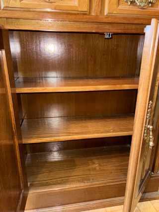 Mueble recibidor clásico madera