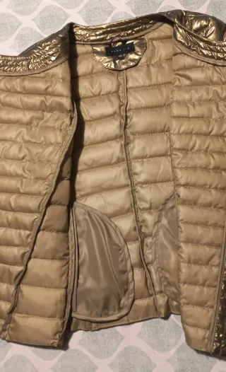 Giacca donna oro taglia XS