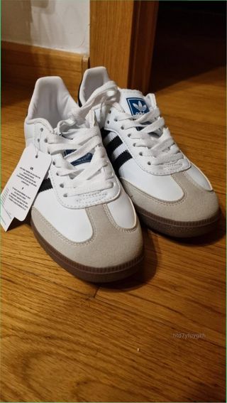 Adidas Samba OG Blancas Negras Talla 40