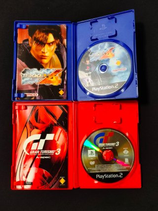 Tekken 4 + Gran Turismo 3. PlayStation 2.
