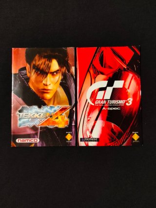 Tekken 4 + Gran Turismo 3. PlayStation 2.