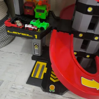 MOLTO Parking de Juguete 5 plantas con garage