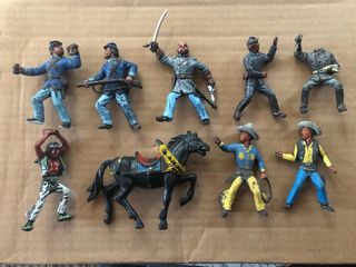 Lotto soldatini Cromoplasto e Isas anni '70