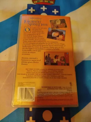 El Jorobado de Notre Dame VHS Disney Clásicos