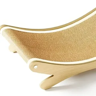 Cama rascador gato sisal madera