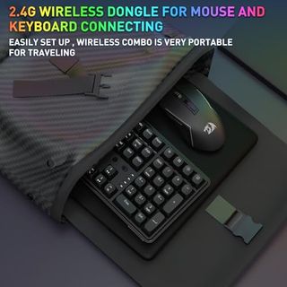 Redragon S163 Combo Teclado y Mouse Inalámbrico