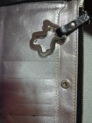 Cartera Tous Negra Piel Texturizada