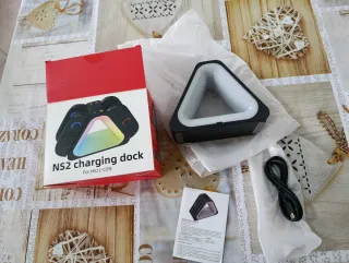 Stazione Ricarica Joy-Cons Switch RGB