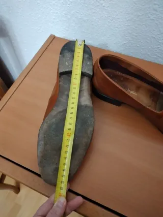 Zapatos mocasines de piel numero 43