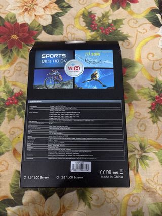 Cámara 4K Sports Ultra HD DV