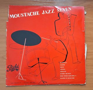 Moustache Jazz Seven EP 10" Pathe años 50