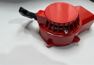 Tirador Arranque Rojo minimoto aluminio