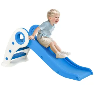 Tobogán Infantil Azul y Blanco