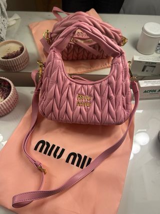 Borsa Miu Miu Rosa
