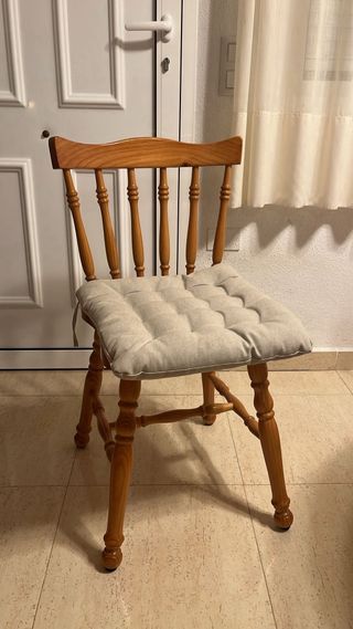 Mesa comedor extensible con 4 sillas