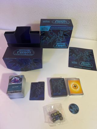 ETB Pokémon Fuego Fantasmales Caja Entrenador