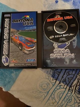 Sega Saturn Daytona USA Juego Carreras