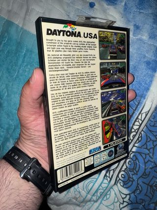 Sega Saturn Daytona USA Juego Carreras