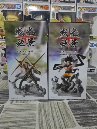 Figuras One Piece: Borsalino y Luffy Gear 4