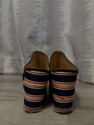 Sandalias cuña Renda estilo marinero talla 40