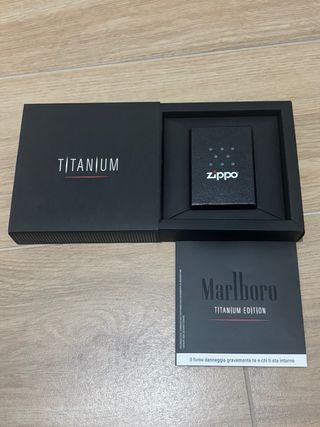 Zippo Marlboro Titanium Limited Edition
