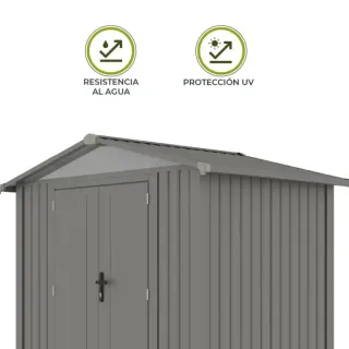 Kiosco Caseta jardín metálica 4,03 m2 Grunewald