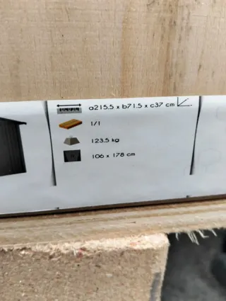 Kiosco Caseta jardín metálica 4,03 m2 Grunewald