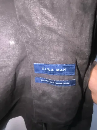 Chaqueta Zara L Hombre Marron chocolate