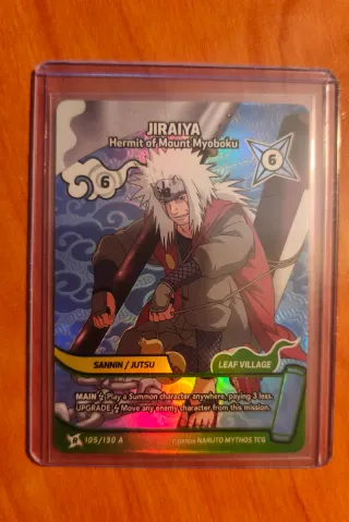 Jiraiya Rare Art - Naruto Mythos Primera Edición de segunda mano