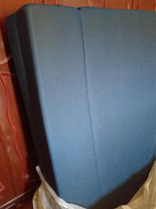 Sofá Cama 2 Cuerpos Camping Azul