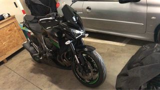 Kawasaki Z 800 E A2 Negra y Verde