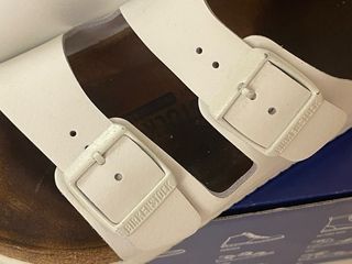 Sandália Arizona Pele Branca - Birkenstock