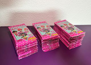 GRAN Lote 56 Sobres LOL Surprise! Panini