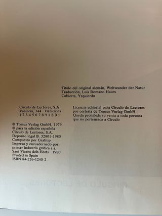 Maravillas de la naturaleza