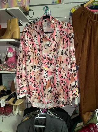 Sandila se rosas+ camisa de verano rosa