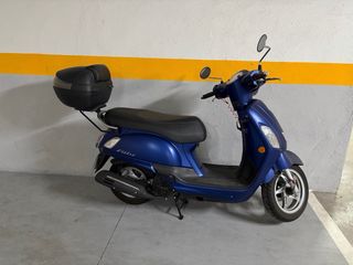 Moto Kymco Filly 125cc Azul