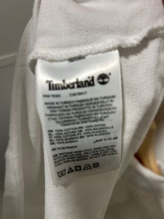 Polo Timberland Hombre Blanco Nuevo