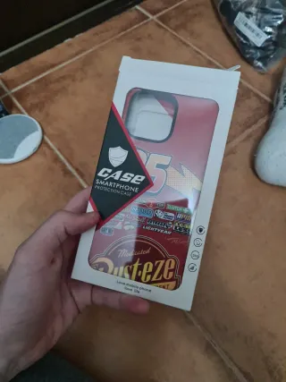 Funda iPhone 16 Pro. Rayo McQueen
