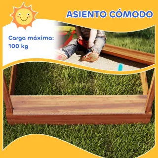 Arenero Infantil con Toldo y Banderines