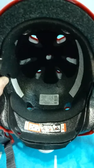 Casco infantil Oxelo rojo