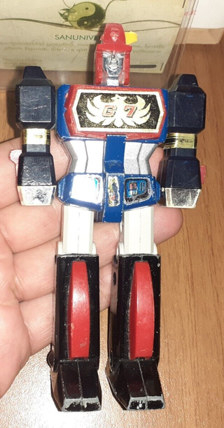 2 Modellini vintage anime 80s toys Robot Trider G7
