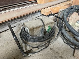 Vibrador de hormigón profesional, con 2 mangueras