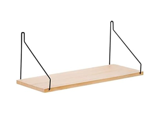 3 Scaffali Galleggianti in Legno e Metallo